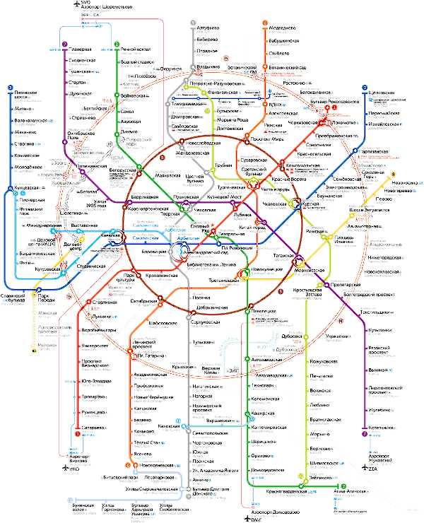 Карта алматинского метро