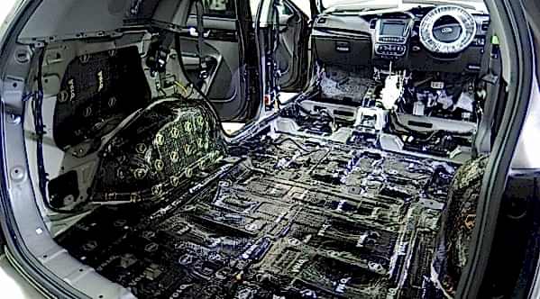 Виброизоляция автомобиля